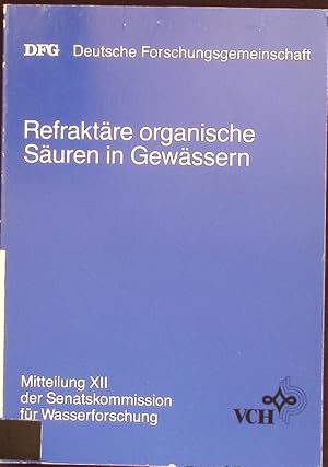 Seller image for Refraktre organische Suren in Gewssern. for sale by Antiquariat Bookfarm