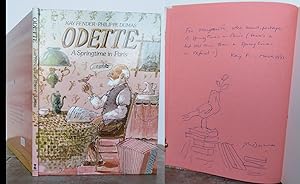 Image du vendeur pour ODETTE A Springtime in Paris. Inscribed with drawing. mis en vente par Roger Middleton P.B.F.A.