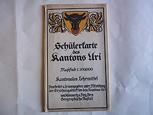 Schulercarte des Kantons Uri. Kantonales Lehrmittel.