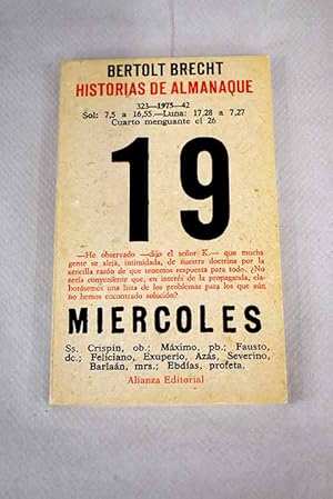 Imagen del vendedor de Historias de almanaque a la venta por Alcan Libros