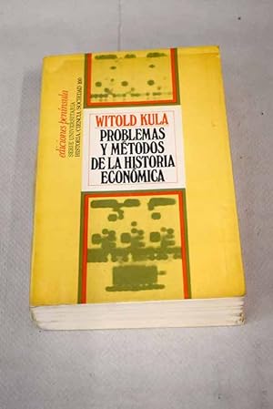Immagine del venditore per Problemas y mtodos de la historia econmica venduto da Alcan Libros