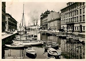 Postkarte Carte Postale 73887309 Trieste Triest IT Il Canale