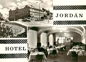 Postkarte Carte Postale 73886633 Tabor CZ Hotel Jordan Gastraum