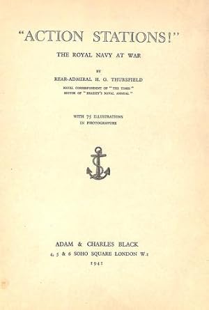 Image du vendeur pour Action Stations! " : the Royal Navy at War mis en vente par WeBuyBooks