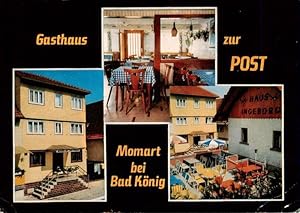 Seller image for Postkarte Carte Postale 73891275 Momart Gasthaus zur Post Gaststube Terrasse Momart for sale by Versandhandel Boeger