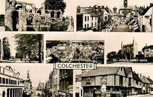 Postkarte Carte Postale 73904019 Colchester UK St Edtolphs Priory High Street Mayors Walk From Wa...