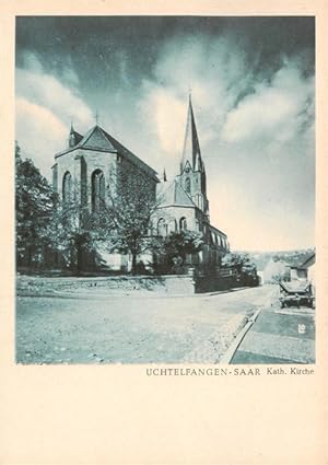 Postkarte Carte Postale 73908798 Uchtelfangen Saar Kath Kirche