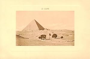 Postkarte Carte Postale 73913614 Cairo Egypt Pyramide