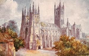 Postkarte Carte Postale 73913798 Canterbury Kent UK Cathedrale