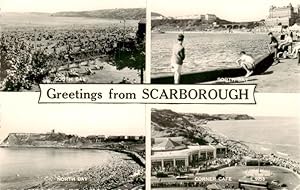 Postkarte Carte Postale 73906982 Scarborough UK South Bay North Bay Corner Cafe