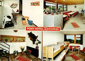 Bild des Verkufers fr Postkarte Carte Postale 73911731 Reichshof NRW Pony Hotel Reichshof Gastraum Kinderzimmer Spielzimmer zum Verkauf von Versandhandel Boeger