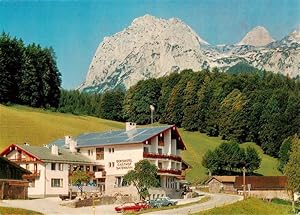 Bild des Verkufers fr Postkarte Carte Postale 73914224 Ramsau Berchtesgaden Berghotel Gasthof Datzmann Eingang zum Zauberwald zum Verkauf von Versandhandel Boeger