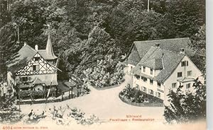 Postkarte Carte Postale 13915790 Sihlwald ZH Forsthaus Restauration