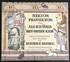 Bild des Verkufers fr Hektor Protektor und Als ich ber den Ozean kam: Zwei Kinderreime mit Bildern von Maurice Sendak. zum Verkauf von Antiquariat Im Seefeld / Ernst Jetzer