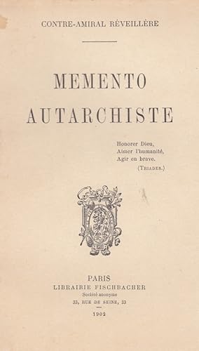 Mémento autarchiste