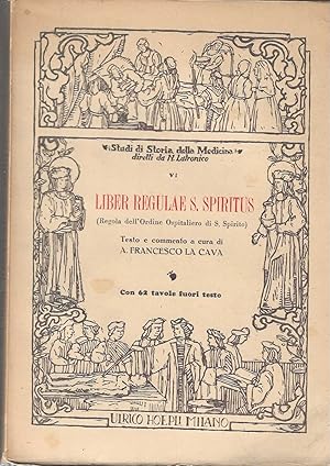 Bild des Verkufers fr Liber Regulae S. Spiritus zum Verkauf von DRBOOKS