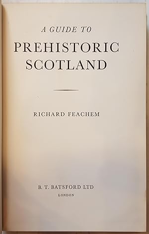 Seller image for A Guide To Prehistoric Scotland for sale by Hanselled Books
