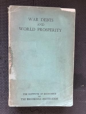 War Depts and World Prosperity