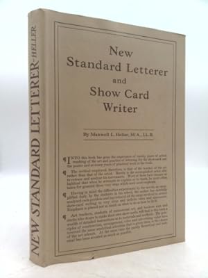 Image du vendeur pour New Standard Letter and Show-Card Writer mis en vente par ThriftBooksVintage