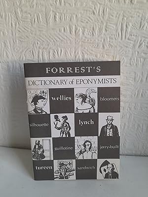 Immagine del venditore per A Dictionary of Eponymists venduto da Brogden Books