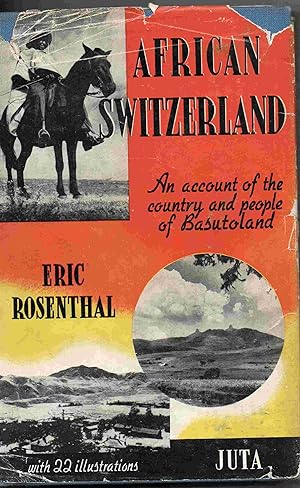 Imagen del vendedor de African Switzerland. Basutoland of Today a la venta por Joy Norfolk, Deez Books