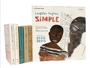 Seller image for The Simple Stories, set of 5 volumes + record. [Simple Speaks His Mind, Takes a Wife, Stakes of Claim, Best of, Uncle Sam, for sale by Crooked House Books & Paper, CBA, ABAA