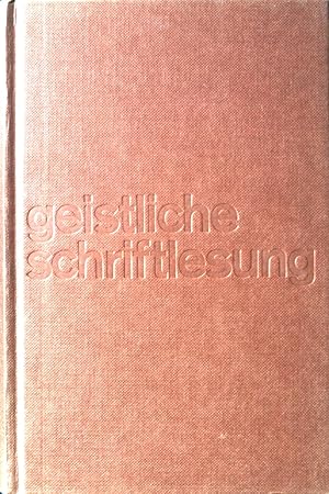 Bild des Verkufers fr Das Buch Tobit. Geistliche Schriftlesung / Erluterungen zum Alten Testament fr die geistliche Lesung ; 11. zum Verkauf von books4less (Versandantiquariat Petra Gros GmbH & Co. KG)