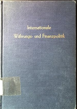 Seller image for Geldpolitik oder Marktwirtschaft - in: Internationale Whrungs- und Finanzpolitik. for sale by books4less (Versandantiquariat Petra Gros GmbH & Co. KG)