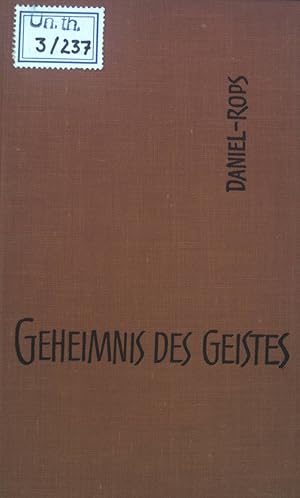 Bild des Verkufers fr Geheimnis des Geistes : Gedanken aus 15 Lebensjahren. zum Verkauf von books4less (Versandantiquariat Petra Gros GmbH & Co. KG)