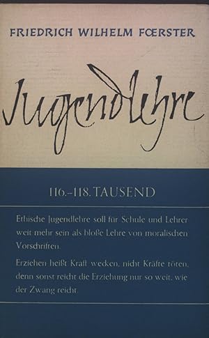 Seller image for Jugendlehre. for sale by books4less (Versandantiquariat Petra Gros GmbH & Co. KG)