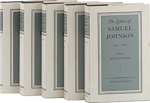 The Letters of Samuel Johnson. Vols I-V (complete)