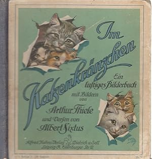 Im Katzenkränzchen. Ein lustiges Bilderbuch.