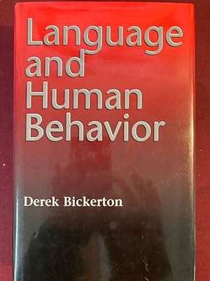 Bild des Verkufers fr Language and Human Behavior. zum Verkauf von Plurabelle Books Ltd