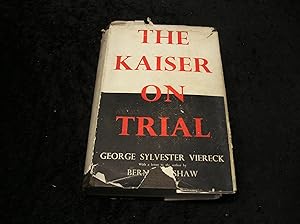 Seller image for The Kaiser on Trial for sale by Yare Books