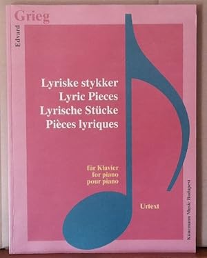Bild des Verkufers fr Edvard Grieg - Lyrische Stcke fr Klavier - Urtext (Lyric Pieces for Piano / Lyriske stykker / Pieces lyrique pour piano) zum Verkauf von ANTIQUARIAT H. EPPLER