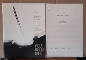 Bild des Verkufers fr Sonate B-Dur fr Viola und Klavier (Lebermann) zum Verkauf von ANTIQUARIAT H. EPPLER