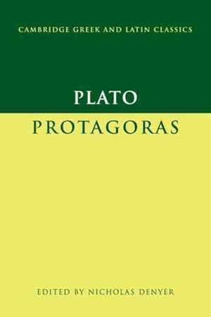 Seller image for Plato : Protagoras for sale by GreatBookPrices