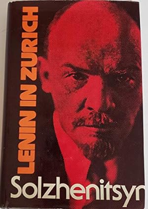 Imagen del vendedor de Lenin in Zurich a la venta por WeBuyBooks
