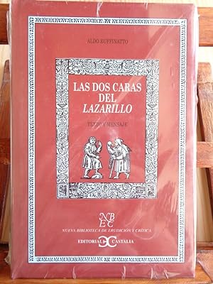 Bild des Verkufers fr LAS DOS CARAS DEL LAZARILLO. Texto y Mensaje. zum Verkauf von LIBRERA ROBESPIERRE