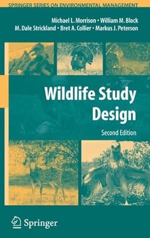 Bild des Verkufers fr Wildlife Study Design zum Verkauf von GreatBookPrices