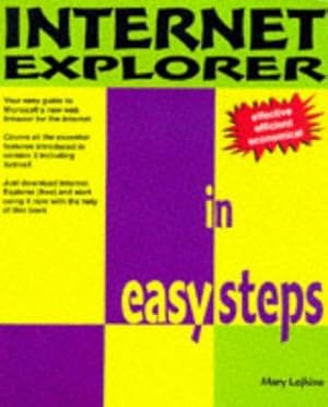 Bild des Verkufers fr Internet Explorer in Easy Steps (In Easy Steps Series) zum Verkauf von WeBuyBooks
