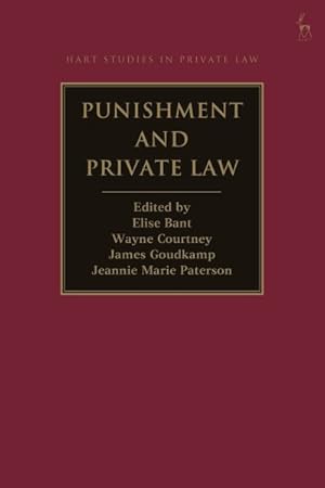 Seller image for Punishment and Private Law for sale by GreatBookPrices