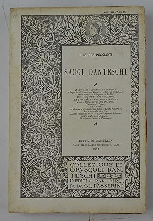 Saggi danteschi. I libri della monarchia di Dante, allegoria di Beatrice, Dante e le lingue semit...