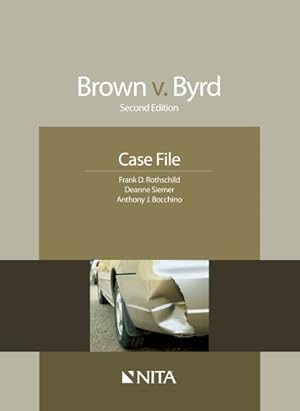 Bild des Verkufers fr Brown V. Byrd : Case File zum Verkauf von GreatBookPrices
