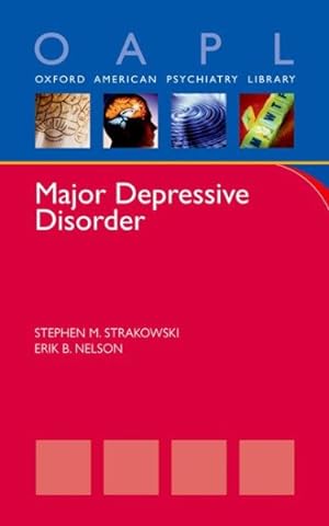 Immagine del venditore per Major Depressive Disorder venduto da GreatBookPrices