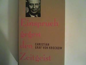 Image du vendeur pour Einspruch gegen den Zeitgeist mis en vente par ANTIQUARIAT FRDEBUCH Inh.Michael Simon