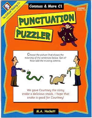 Punctuation Puzzlers Commas and More: Level C Book 1