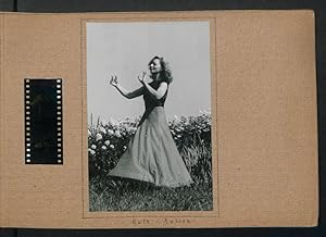 Fotoalbum mit 50 Fotografien, Ausdruckstanz / Frauen Tanzgruppe 1942, Ruth von Bullon, Choreograf...