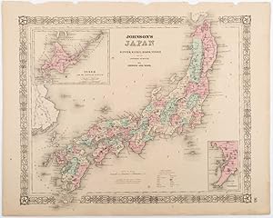 Johnson's Japan, Nippon, Kiusiu, Sikok, Yesso and the Japanese Kuriles.