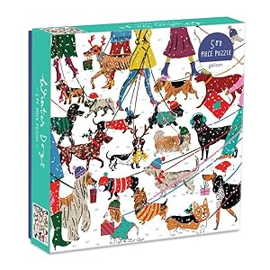 Seller image for Winter Dogs 500 Piece Puzzle for sale by GreatBookPricesUK